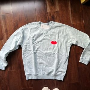 Brand New Clare V Lips Sweatshirt